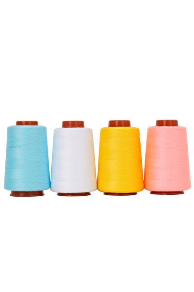 Choice Set 7 4 Pcs 800-Yard Small Pagoda 402 High-Speed Sewing Machine Thread...