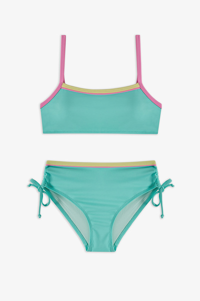 Penti Mint Candy Bandeau-Bikini-Set für Mädchen