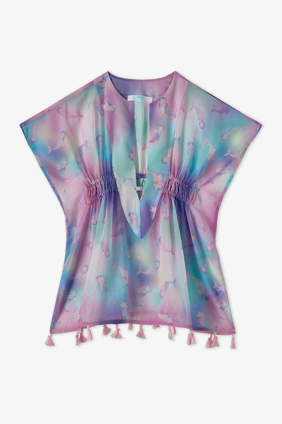 Penti Colorful Girl's Mermaid Kaftan