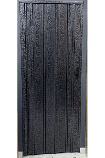 DEKORAKS Akordeon Kapı, Karaağaç Ahşap Desenli, 87x200cm