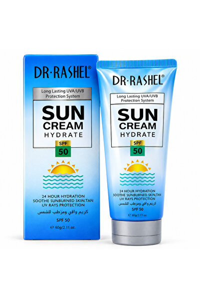 DR.RASHEL DR. RASHEL Protect & Hydrate Sun Cream SPF 50 60g | SPF 50 Sunscreen