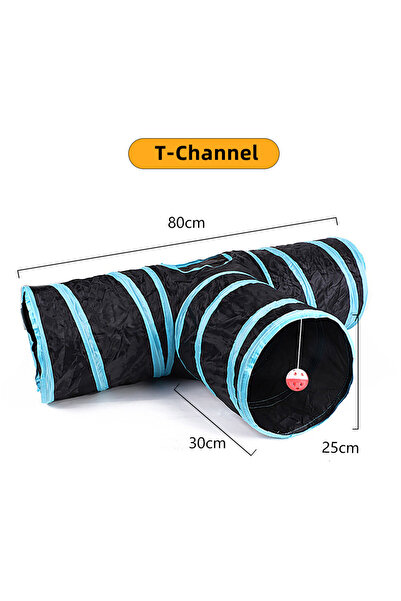 Choice T tunnels Cat Tunnel Pet Supplies Cat S T Pass Play Tunnel Foldable Ca...