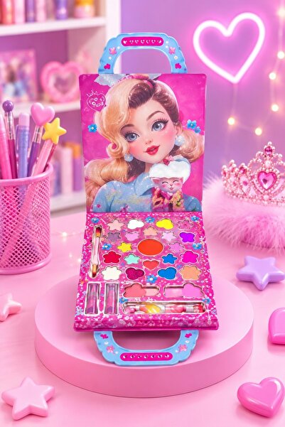IGOODCO BARBİE ÇOCUK MAKYAJ SETİ