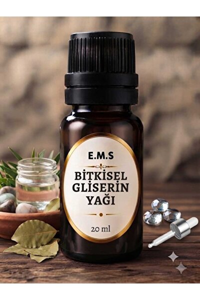 E.M.S AVM 20 ML BİTKİSEL GLİSERİN YAĞI GIDA KULLANIMINA UYGUN %99,70.
