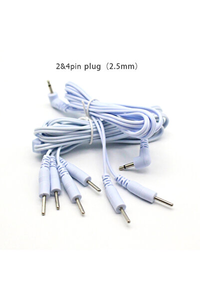 choice2 2.5mm 2 and 4 way 2.5/3.5mm 2 /4 Pin Electrode Cable Electrotherapy E...