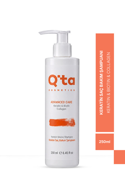 Qta Keratin Saç Bakım Şampuanı 250 ml