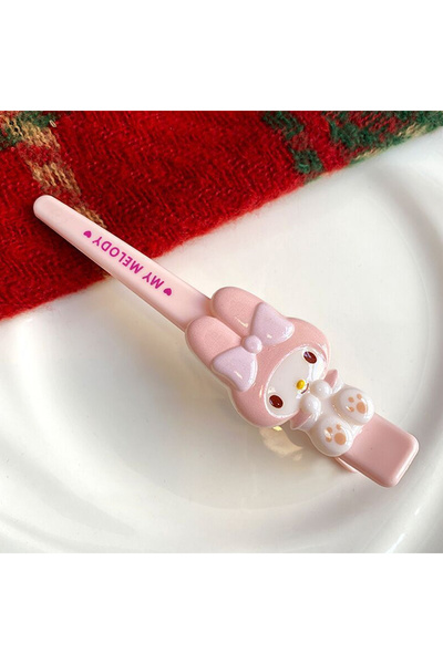 Choice1 mymelody Sanrio Hello Kitty Hair Clip Cute Cartoon Pink Hairpin Girls...