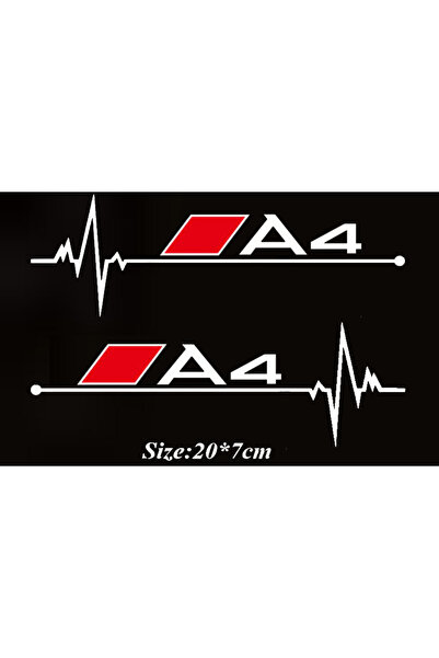 Choice6 A4 2pcs/lot Car Windows Sticker for Audi A3 P8 B5 B6 B7 B8 B9 C5 C6 C...
