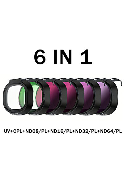 Choice9 For DJI NEO 2 6 IN 1 For DJI Neo 2 Drone Filter ND8/ND16/ND32 ND64/ND...