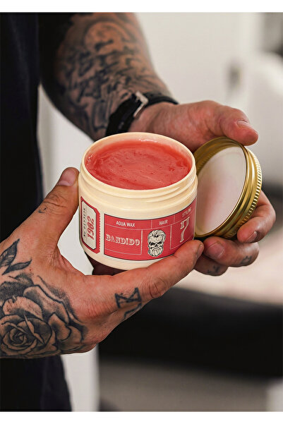 BANDİDO Aqua Wax 7 Red 125 ml / Islak Görünümlü Parlak Ve Güçlü Tutuşlu Saç Ş...