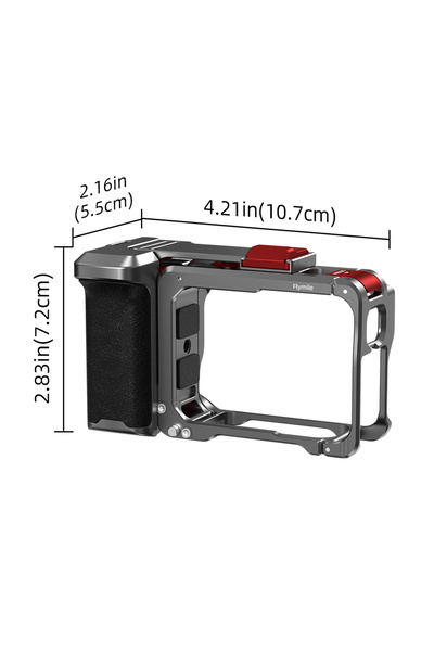 Choice black For Insta360 Ace Pro 2 Grip Kit Camera Metal Frame Case with Shu...