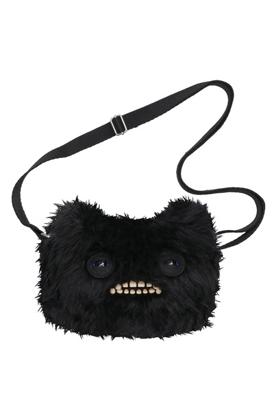 Choice25 Chocolate Color Fuggler Ugly Tooth Monster Plush Bag Crossbody Bag C...