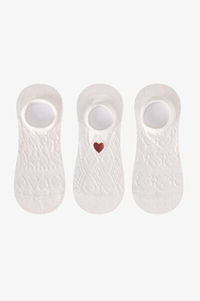 Penti Love Jacqoard 3lü Sneaker Çorabı
