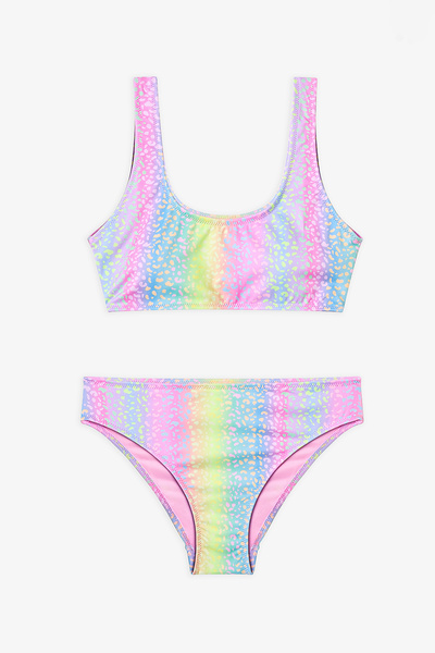 Penti Kız Çocuk Energy Halter Leopar Desenli Bikini Takımı