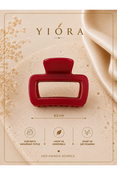 yiora Premium Series Imported Acetate Latch Buckle 5.5 cm