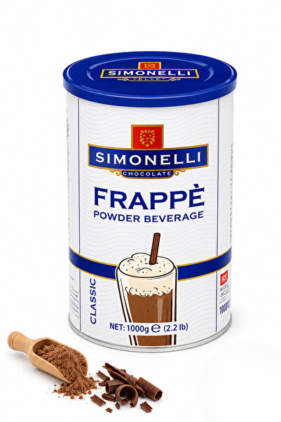 Simonelli Ice Coffee Frappe Tozu 1000 g (1 kg) Teneke - Soğuk Kahve ve Karışı...