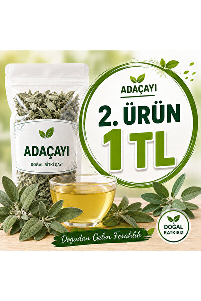 ALTIN GIDA 45 50 gr Doğal Adaçayı Kurutulmuş, Katkısız, Aromatik ve Saf