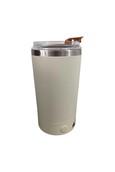 Choice1 beige Electric 400ML Magnetic Automatic Mixing Cup USB Rechargeable W...