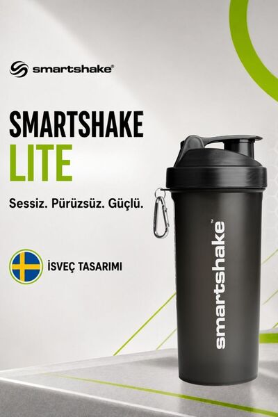 Smartshake Lite Serisi 1000 ml Siyah Protein Shaker