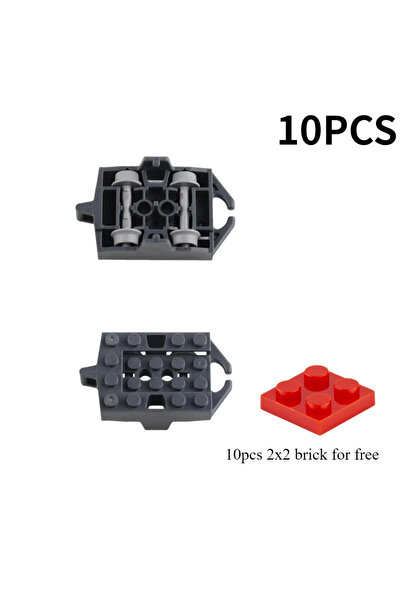 Choice8 26021-10pcs 10PCS Track Roller Coaster Railway City Train Technical P...