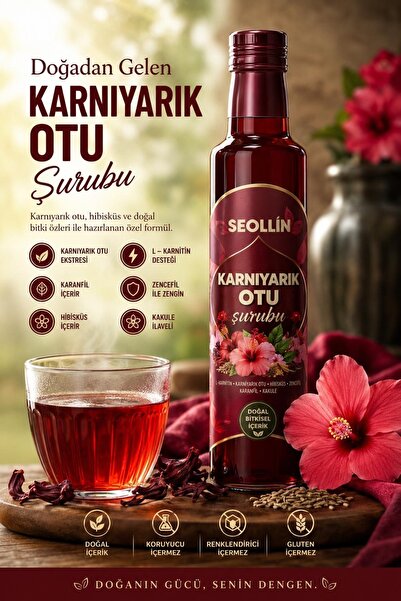 SEOLLİN Karnıyarık Otu Şurubu Mix 250ml