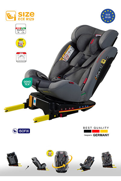 Holmer Kids Maxi Protect Aero 3d ( 360° Dönebilir) 0-36kg Oto Koltuğu Isofix/...