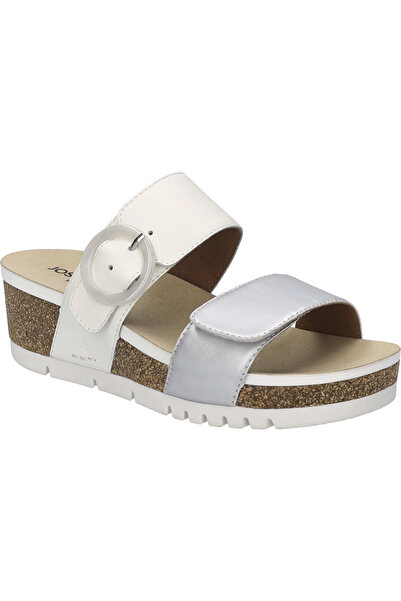 Josef Seibel Quinn 14 | Sandale für Damen | Grau Quinn 14, Silber-Kombi