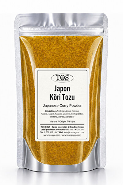 TOS The Organic Spices Japon Köri Tozu 100 gr Japanese Curry Powder - Premium...