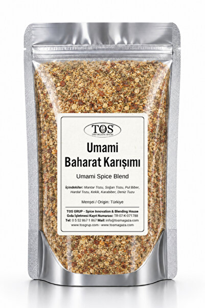 TOS The Organic Spices Umami Baharatı 100 gr Umami Spice Blend - Premium Qual...