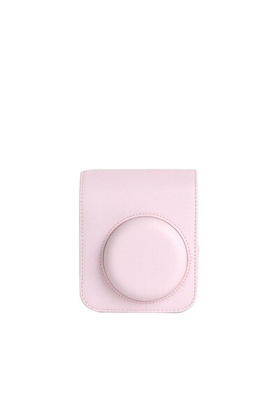 Choice pink. PU Leather Soft Protective Case for Instax Mini 12 Camera with S...