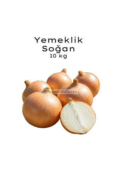 Organikiste Yemeklik Soğan 10 Kg | Taze Yerli Üretim Doğal Kuru Soğan - Tespa...