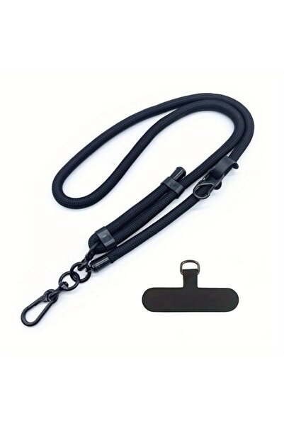 Choice6 black 10MM Adjustable Mobile Phone Lanyard Universal Outdoor Case Cro...