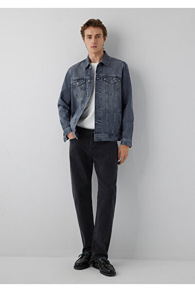 Mavi M010143 Dolphin Grey Classic Denim Jean Jacket Men's Jacket Gray