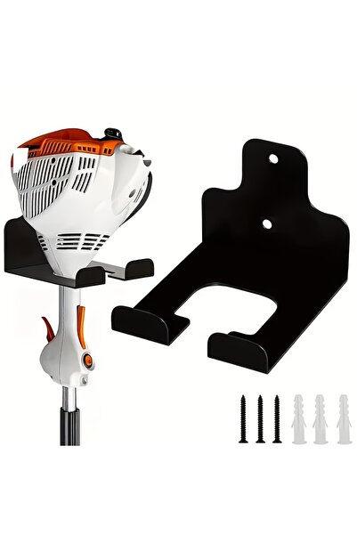 Choice L Black Garage organizer, trimmer rack, garden power tool hanger, weed...