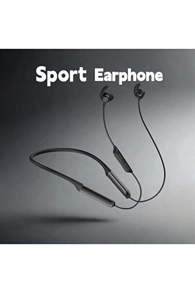 Choice black Nurati Neckband Sport Headphones Smart Magnetic On/Off Dual Batt...