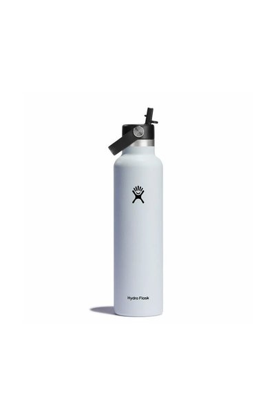 Hydro Flask 21 ουγγιές (621 ml) ΣΤΑΝΤΑΡΤ ΕΥΚΑΜΠΤΟ ΚΑΠΑΚΙ ΜΕ ΚΑΛΑΜΑΚΙ ΛΕΥΚΟ S2...
