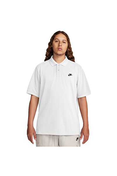 Nike M NK CLUB SS POLO PIQUE FN3894-100 Λευκό L