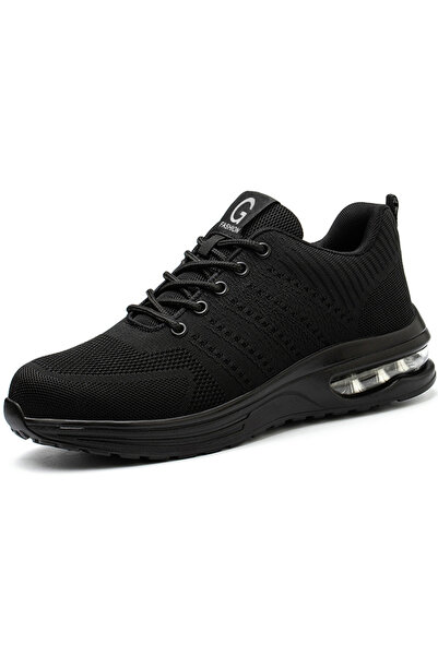 Choice 42 YTK8-Black Indestructible Safety Shoes For Men Steel Toe Anti-Punct...