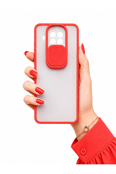 noktaks Xiaomi Redmi Note 9 Pro 5g Kılıf Kamera Sürgü Mat Arka Yüzey Renkli Ç...
