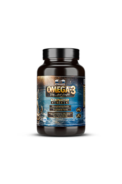 Strong Lab Premium Omega-3 Balık Yağı 1200 Mg(EPA/DHA) Phosphatidylserine, D3...