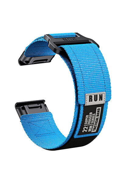 Choice Quick 26mm sky blue QuickFit 22mm 26mm wide Fenix 7 7X Pro 6 6X 5 5X P...
