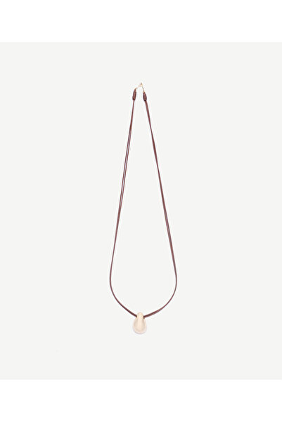 Yargıcı Long Necklace with Metal Tip Detail