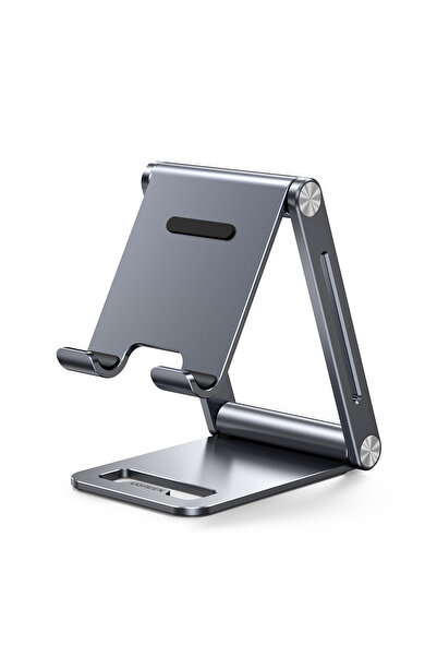 Ugreen Alüminyum Masaüstü Telefon Tablet Tutucu Stand Gri