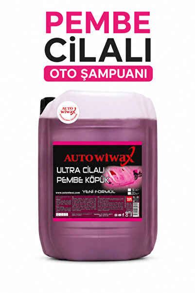 autowiwax 20lt Ultra Cilalı Pembe Köpük(oto şampuanı)