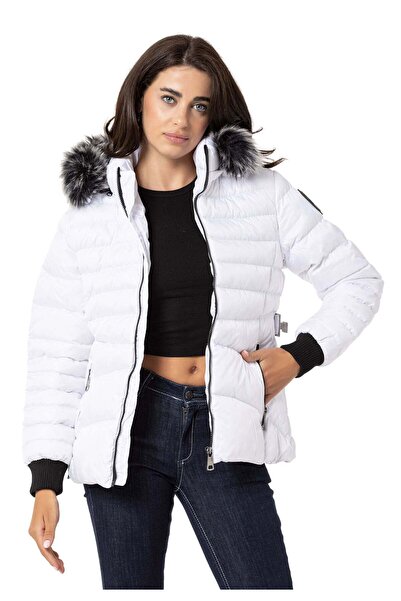 Cipo&Baxx Wm132 Furry Purple Women's Inflatable Coat
