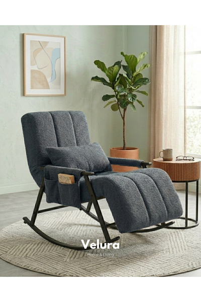 Velura Home & Living Coco Sallanan Berjer & Tv Koltuğu & Dinlenme & Okuma & E...