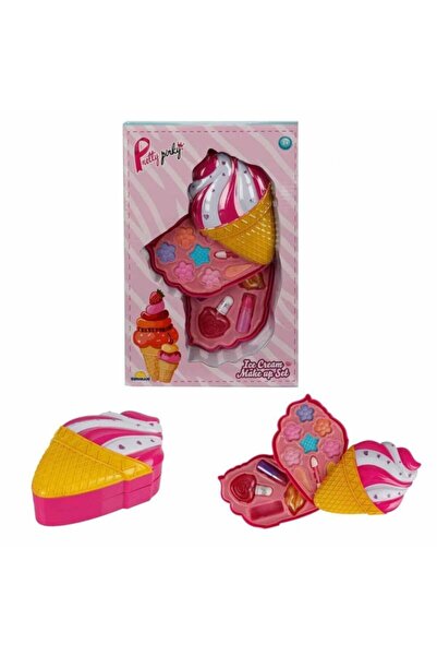 Sunman Toy Ice Cream Shaped 2-Tier Makeup Beauty Set Sun-S00002595