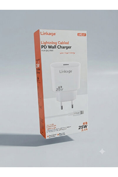 Linkage Aura Akse 25W Lightning Kablolu Hızlı Şarj Aleti