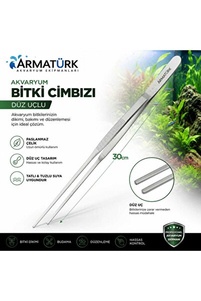 ARMATÜRK Akvaryum Bitki Cımbızı