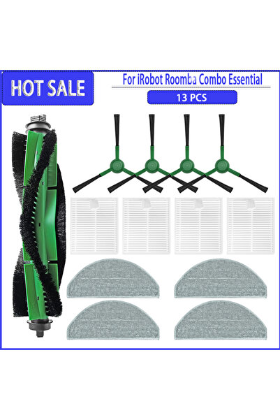 Choice 001 متوافق مع IRobot Roomba 105 Combo، Roomba Combo Essential / 2 فرشا...